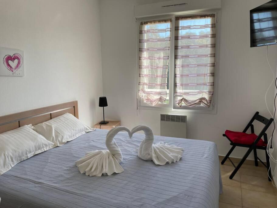 Appartement Tout Confort 2-4 Pers 500 M De La Plage Avec Piscine Et Wifi Santa-Maria-Poggio  Zewnętrze zdjęcie